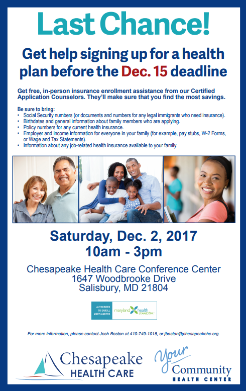 CHC Holds Open Enrollment Event