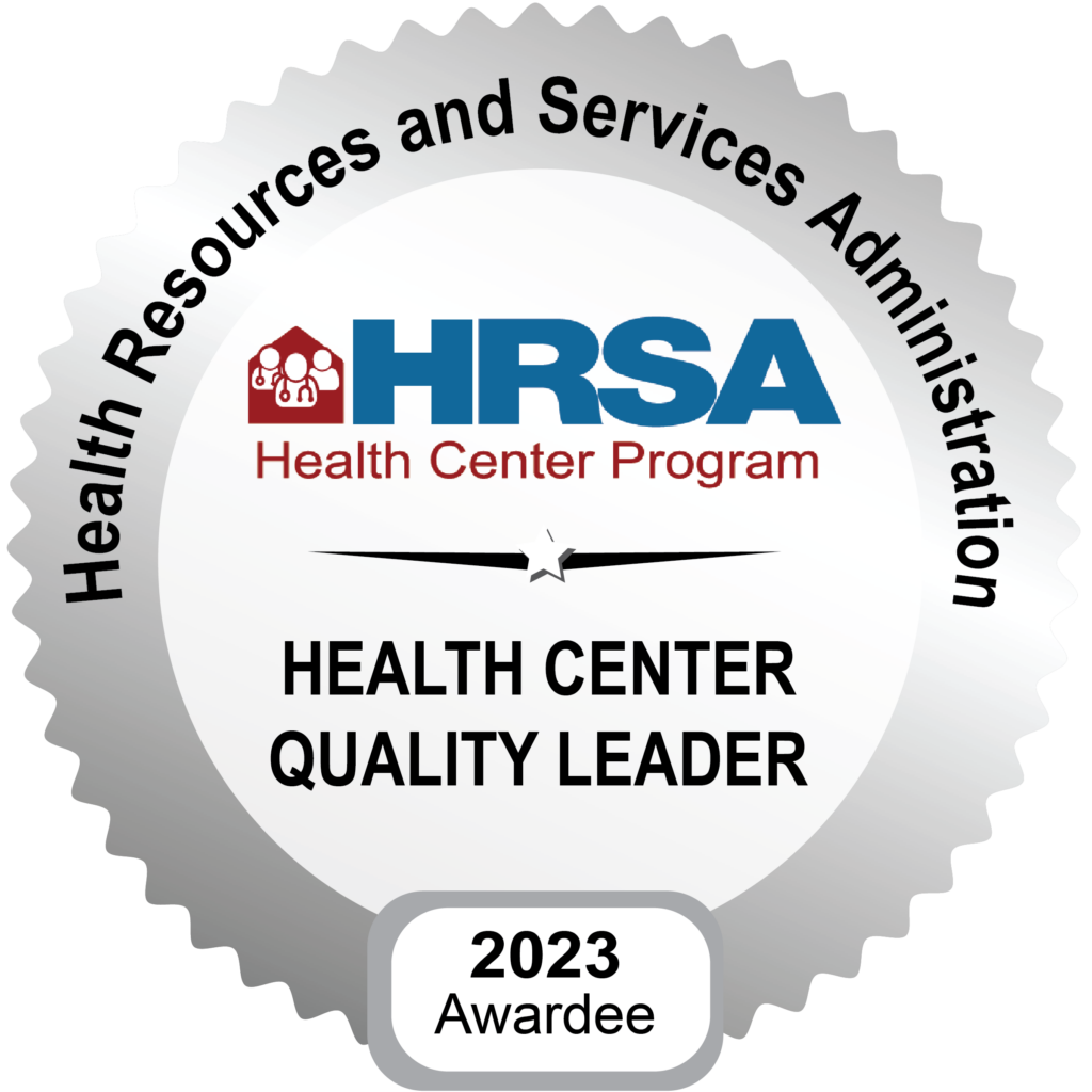 the health center quality leader badge