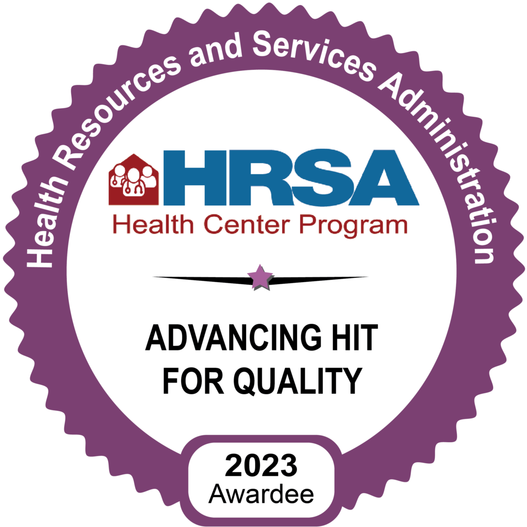 the hrsa health center program logo