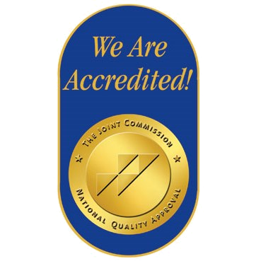 a blue and gold plaque with the words we are accepted