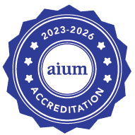 a blue seal with the word aum on it